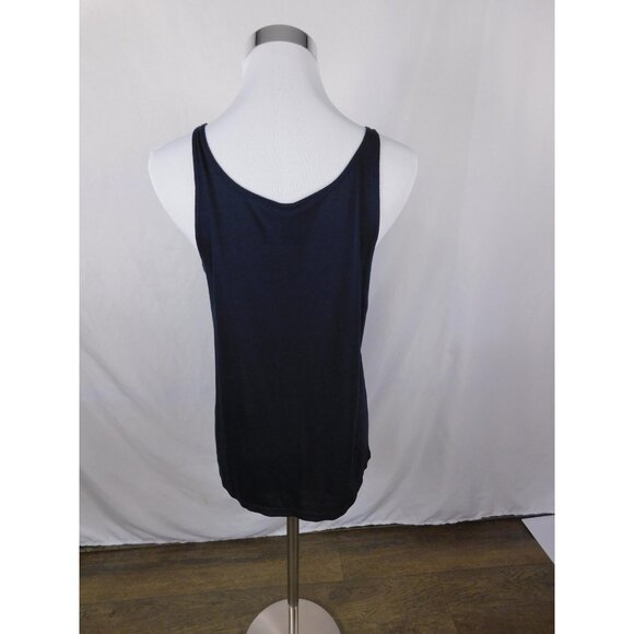 'Til Death Do Us Party Tank Top Womens Small Black Skull Rose Graphic Sleeveless - Picture 5 of 9